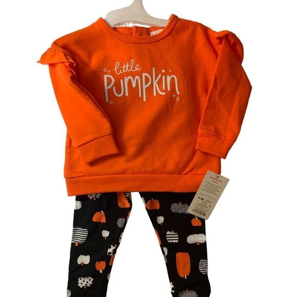Little Pumpkin 2 Piece Set 6-9 Mo - Picture 5 of 7